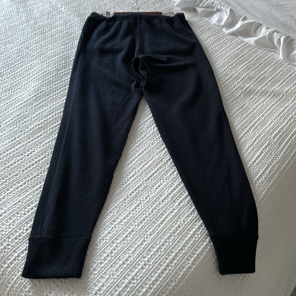 Ralph Lauren 100% cashmere jogger pant and C by Bloomingdales hoodie! XS Navy - Picture 2 of 8
